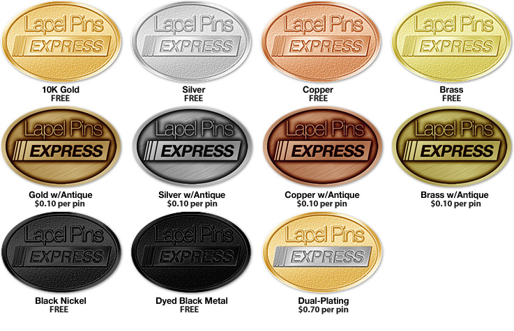 Custom Lapel Pin Backings - Butterfly Clutch Custom Lapel Pin Backings - Butterfly Clutch